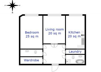 Сдам 2-комнатную квартиру, 98 м2, Москва, Долгоруковская улица, 6, Долгоруковская улица