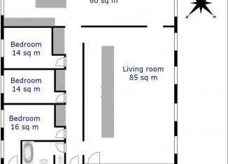 Сдам в аренду четырехкомнатную квартиру, 220 м2, Москва, Столешников переулок, 9с1, метро Чеховская