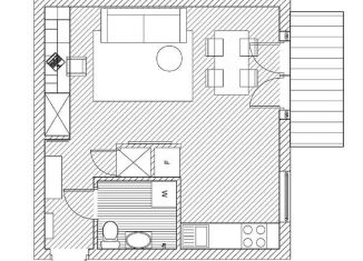 Продается 1-ком. квартира, 35.6 м2, Москва, Столярный переулок, 3к20, Столярный переулок