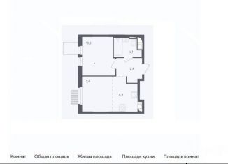 Продается 2-комнатная квартира, 36 м2, Мытищи, ЖК Мытищи Парк