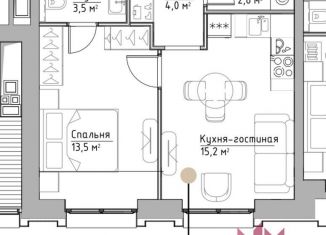 Продается однокомнатная квартира, 39 м2, Москва, Дубининская улица, 59к8, метро Тульская
