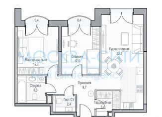 2-ком. квартира на продажу, 69 м2, Москва, улица Академика Королёва, 21, район Марфино