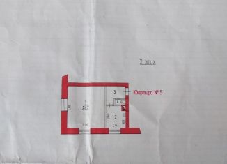 Однокомнатная квартира на продажу, 33 м2, село Майдаково, Заводская улица, 24