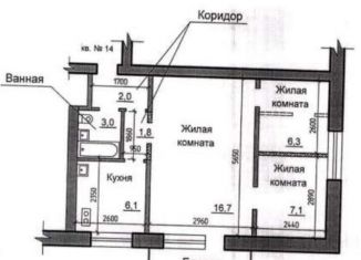 Продам 3-комнатную квартиру, 43 м2, Орёл, улица Тургенева, 45, Советский район