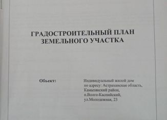 Продаю земельный участок, 12 сот., поселок городского типа Волго-Каспийский, Молодёжная улица, 23