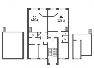 Продажа 2-комнатной квартиры, 124.6 м2, деревня Дербыши, деревня Дербыши, 5к1, ЖК Комфорт-Клуб