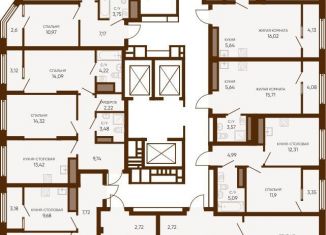 Продажа 1-комнатной квартиры, 41.3 м2, Свердловская область