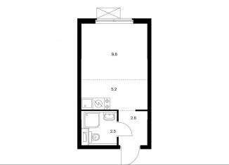 Продаю квартиру студию, 20.1 м2, Москва, станция Новохохловская