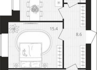 Продажа 2-комнатной квартиры, 59.1 м2, посёлок Мичуринский, Выставочная улица