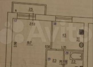 Сдам в аренду 1-комнатную квартиру, 20.3 м2, Самара, Республиканская улица, 48