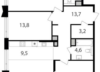 Продается 3-ком. квартира, 98 м2, Москва, жилой комплекс Петровский Парк 2, к1, САО