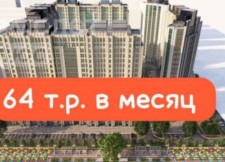 Двухкомнатная квартира на продажу, 68.6 м2, Грозный, улица Нурсултана Абишевича Назарбаева, 7