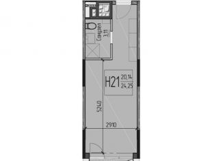 Продам 1-ком. квартиру, 24 м2, Московская область, улица Чистяковой, 8с2