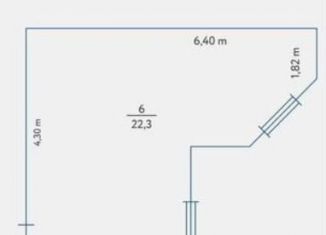 Сдается офис, 22.3 м2, Санкт-Петербург, проспект Обуховской Обороны, 105