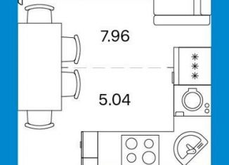 Продам 1-комнатную квартиру, 21 м2, Уфа, Некрасовский переулок, 38