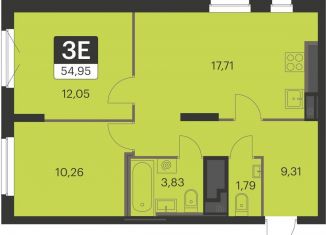 Продаю 2-ком. квартиру, 55 м2, Екатеринбург, метро Чкаловская