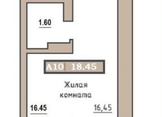 Продается квартира студия, 18.3 м2, Красноярский край, улица Ленинского Комсомола, 25