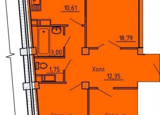 Продаю 3-комнатную квартиру, 78 м2, Пенза, улица Генерала Глазунова, 6