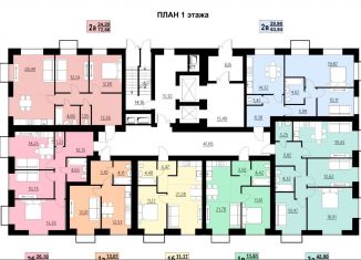 1-комнатная квартира на продажу, 34.8 м2, Саранск, Советская улица, 103