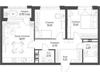 Продается двухкомнатная квартира, 65 м2, Екатеринбург