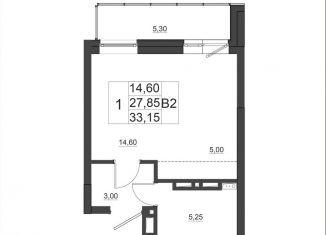 Продаю квартиру студию, 33.7 м2, Красноярский край