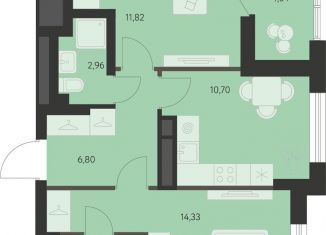 Продаю 2-ком. квартиру, 52.7 м2, Свердловская область