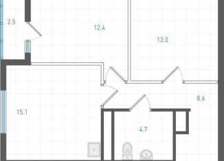 2-ком. квартира на продажу, 55.3 м2, Екатеринбург, метро Уральская, улица Учителей, 33