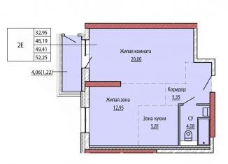 Продам 2-ком. квартиру, 48.5 м2, Хабаровский край