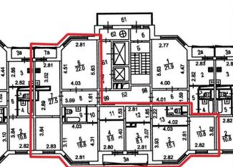 Продам многокомнатную квартиру, 139.2 м2, Москва, Рождественская улица, 31, район Некрасовка