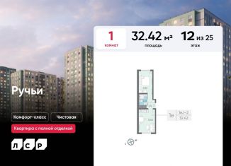 Продажа 1-ком. квартиры, 32.4 м2, Санкт-Петербург, метро Академическая