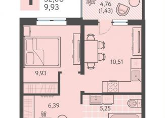 Продается 1-ком. квартира, 33.5 м2, Краснодарский край