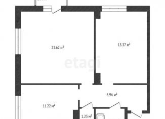 Продам 2-ком. квартиру, 64 м2, Красноярск, улица Петра Подзолкова, 24