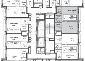 Продажа 1-ком. квартиры, 41.6 м2, Москва, ЖК Метрополия, Волгоградский проспект, 32/5к2