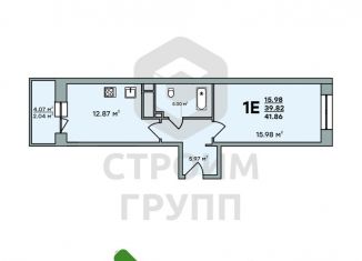 Продается 1-комнатная квартира, 41.9 м2, Владимир, улица Нижняя Дуброва, 49А