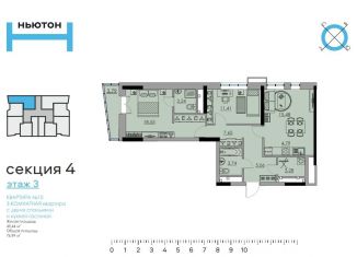 Продажа 3-комнатной квартиры, 77 м2, Пермский край, улица Фридриха Энгельса, 18