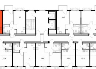 Продажа 1-комнатной квартиры, 36.2 м2, Санкт-Петербург, метро Лесная