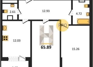 Продам двухкомнатную квартиру, 65.9 м2, Воронеж, улица Ломоносова, 116/25, Центральный район