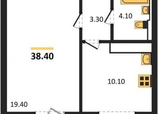 Продажа 1-ком. квартиры, 38.4 м2, Воронеж, улица Загоровского, 13к2