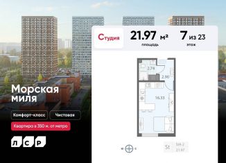 Продажа квартиры студии, 22 м2, Санкт-Петербург, Красносельский район