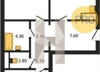 Продается двухкомнатная квартира, 55.6 м2, Воронеж, Коминтерновский район, Московский проспект, 66