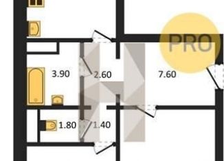 Продам 2-комнатную квартиру, 65.6 м2, Воронеж, Московский проспект, 66, Коминтерновский район