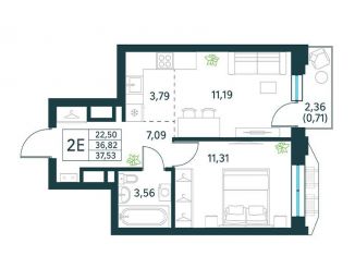 Продаю 2-ком. квартиру, 37.5 м2, Москва, метро Выхино