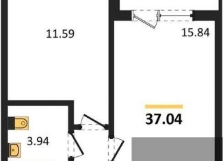 Продаю 1-комнатную квартиру, 37 м2, Воронежская область