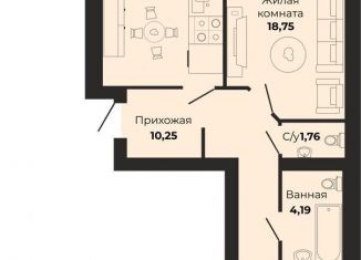 Продажа 2-комнатной квартиры, 70.8 м2, Калининград, Борисовский бульвар