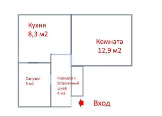 Сдается однокомнатная квартира, 31 м2, Москва, Дмитровское шоссе, 3к2, САО