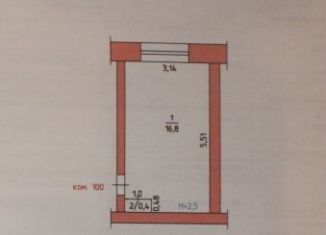 Продам комнату, 17.2 м2, Пермский край, улица Максима Горького, 93