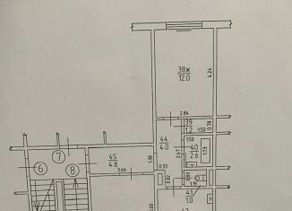 Продается 2-комнатная квартира, 52 м2, Калининград, Московский район, Портовая улица, 19