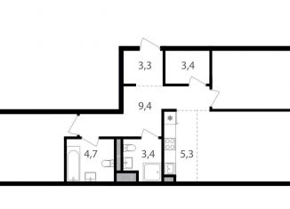 Продажа 2-ком. квартиры, 79.3 м2, Москва, ВАО