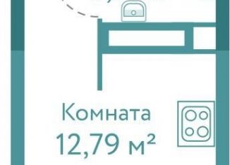 Квартира на продажу студия, 19.5 м2, Тюмень, ЖК Акватория, улица Павла Никольского, 10к1блок1