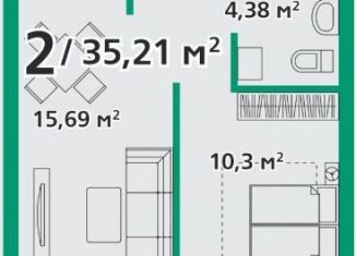 Продам 2-ком. квартиру, 35.2 м2, Красноярский край